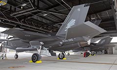 F-35A A35-015 and A35-016 arrive at RAAF Williamtown